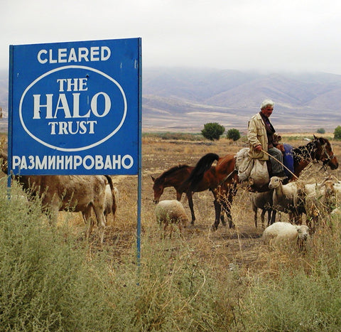 Give a gift that matters: a donation in your friend's name. Your $10 contribution to HALO will be used to support locally recruited deminers in Nagorno Karabakh